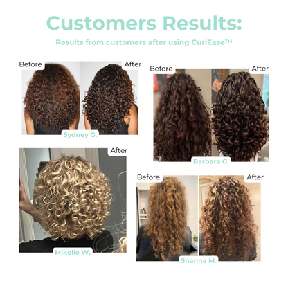 Hairbrush for defined curls without frizz