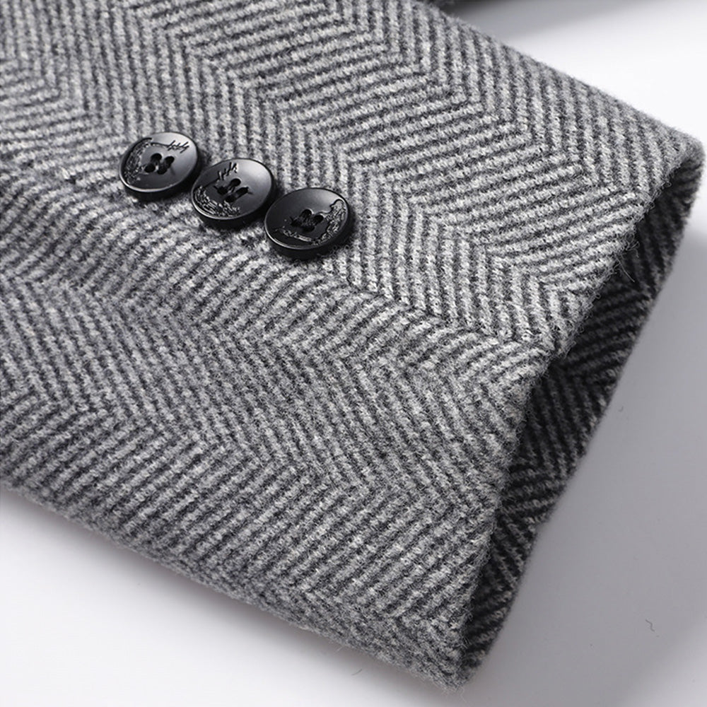 Joshua Regular Fit Chore Coat | Collared Button Front Coat