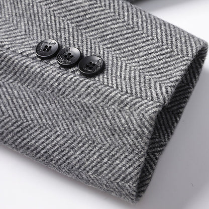 Joshua Regular Fit Chore Coat | Collared Button Front Coat