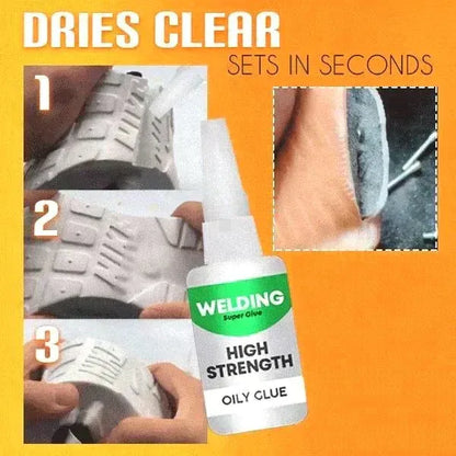 ✨Buy 1 and get 3 free✨ High-strength oily welding glue (Free dropper included)