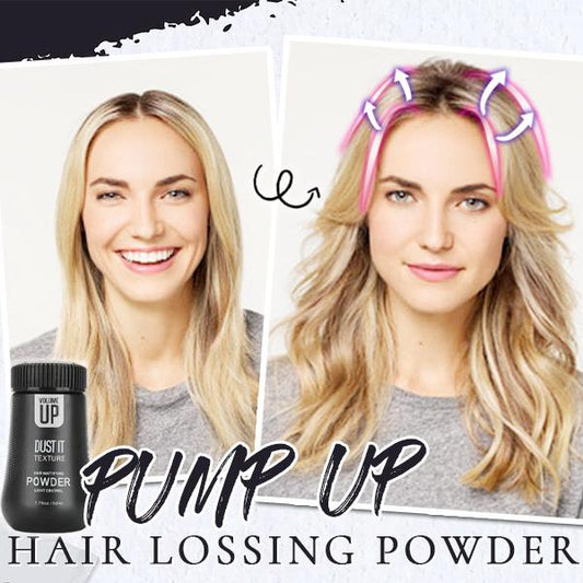 1+1 Free | VoluBoost™ Hair Gel-Loose Powder for instant volume and style!