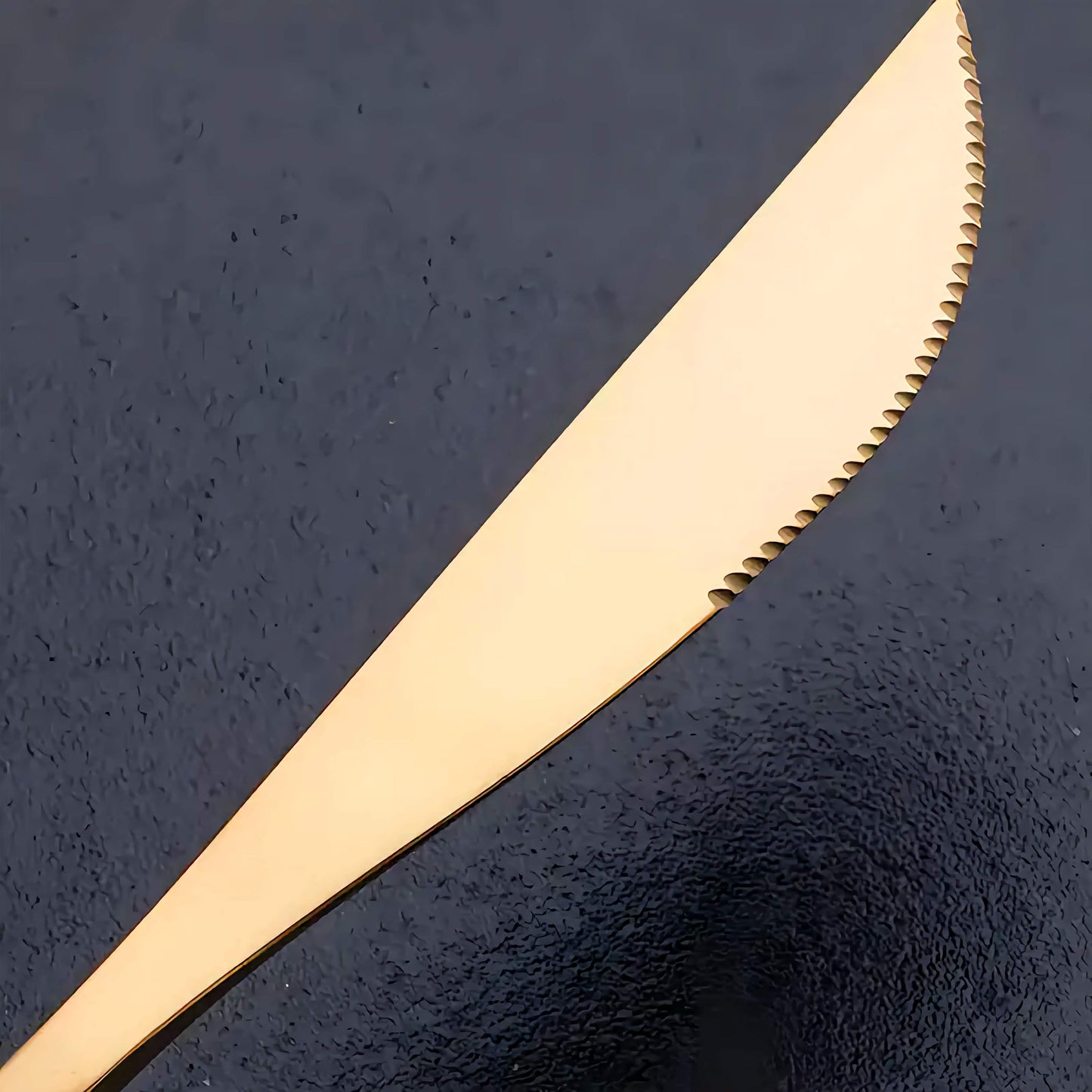 Matte Gold Flatware Set