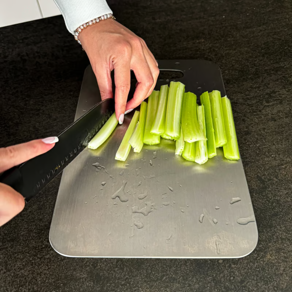 Modern Brushed Metal Cutting Board