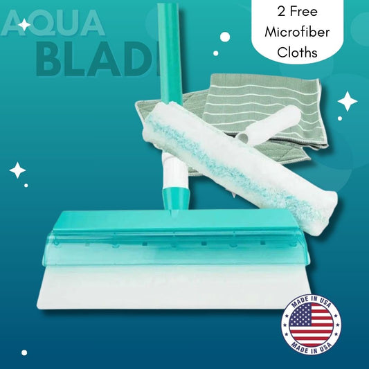 AquaBLADE™ PureSwipe Pro | Recyclable Silicone Window Squeegee Kit