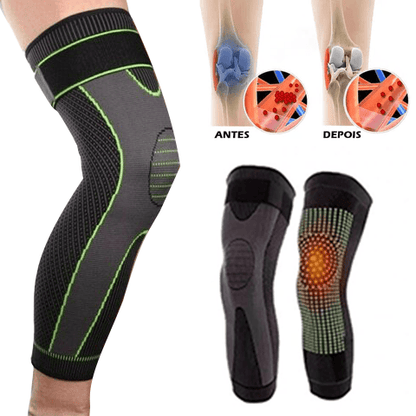 Self-heating knee brace: rapid pain relief