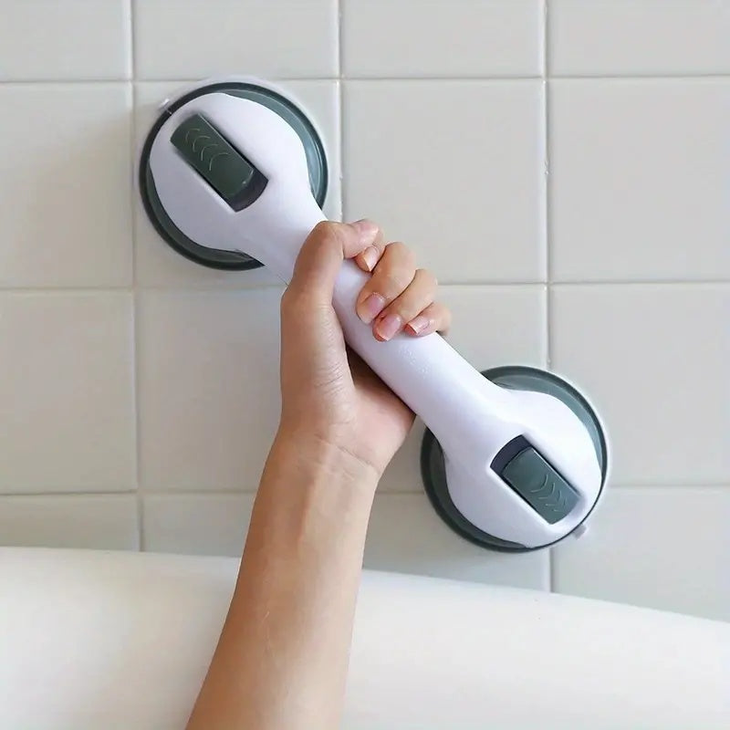 Suction Cup Grab Bar with Ergonomic Grip