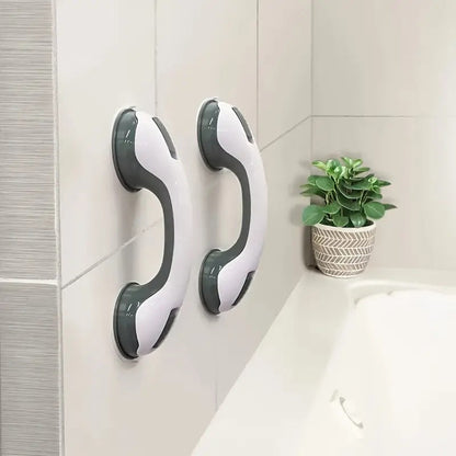 Suction Cup Grab Bar with Ergonomic Grip