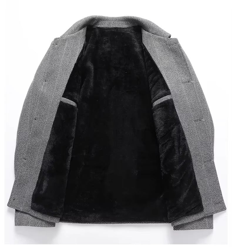 Marc Herringbone Short Coat