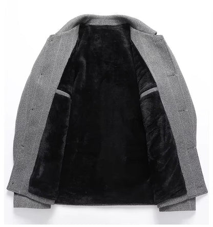 Marc Herringbone Short Coat