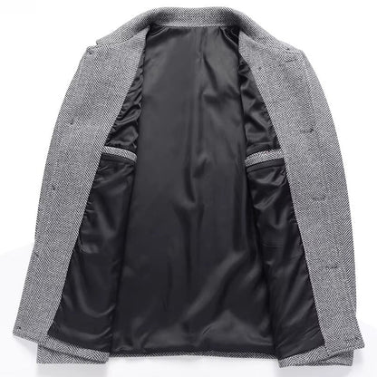 Marc Herringbone Short Coat