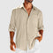 Jack Washington Relaxed Button-Down Shirt with Embroidered Panel