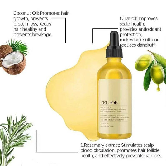 Rosemary-Infused Natural Hair Serum
