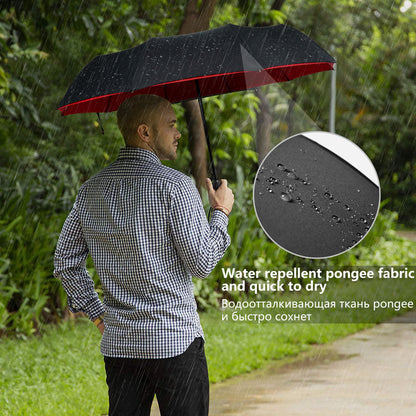 Storm-Proof Folding Umbrella – Durable Wind-Resistant Design