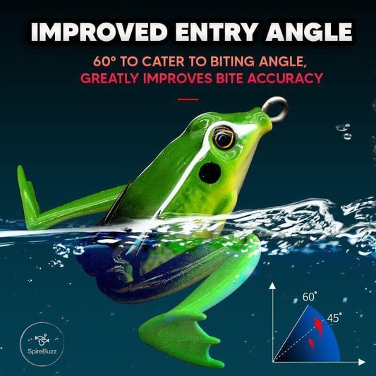 Spirebuzz™ JumpMaster Frog Lure - 5 Pcs Set