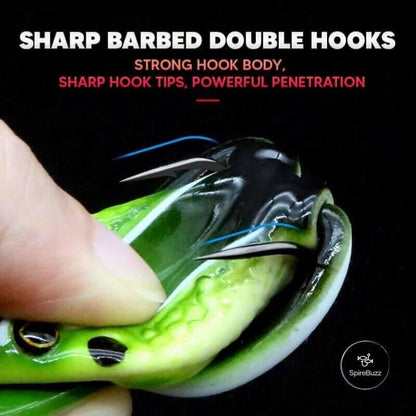 Spirebuzz™ JumpMaster Frog Lure - 5 Pcs Set