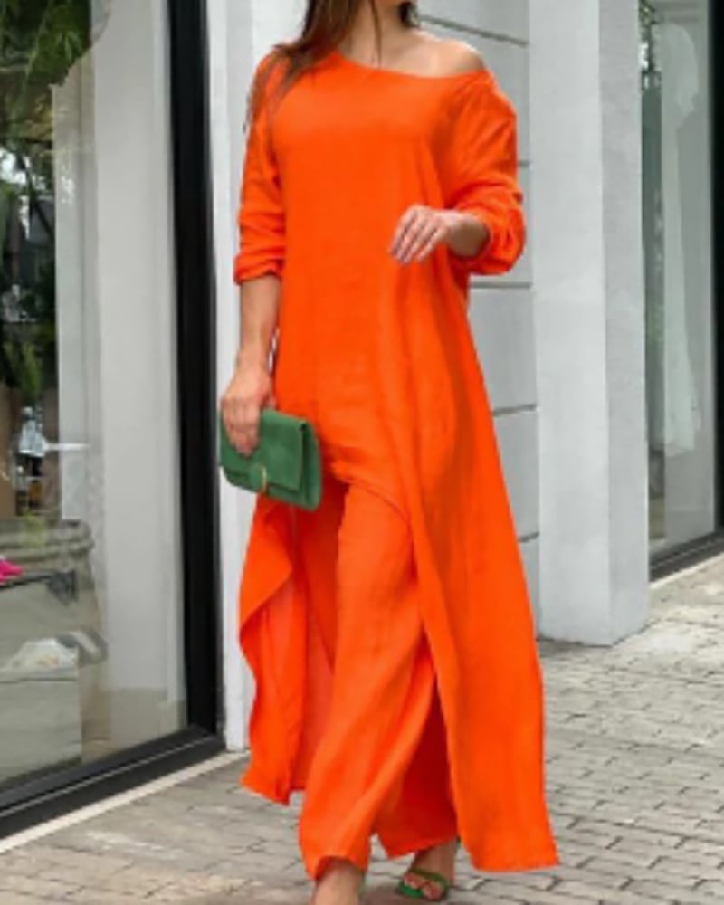 Clarisse™ - Casual linen set for women