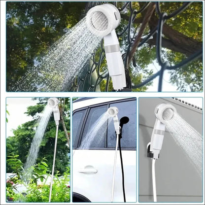 AquaFresh™ camping shower system - freedom and refreshment on the go